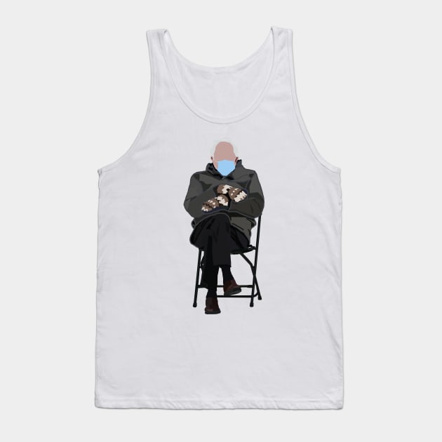 Bernie Sanders Memes Abstract Tank Top by ellenhenryart